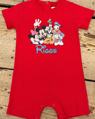 Riggs Mickey Mouse Romper