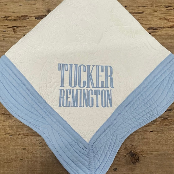 Tucker Remington Baby Quilt