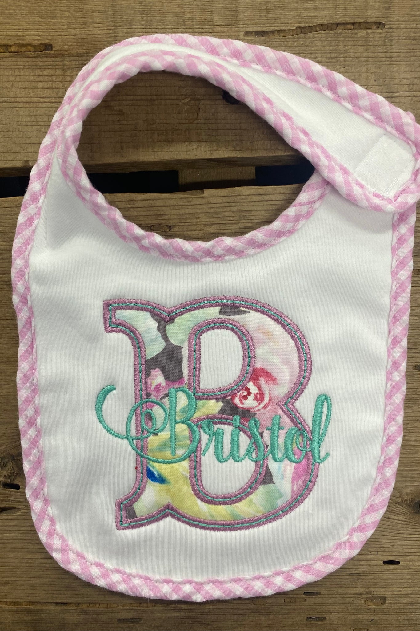 Bristol Ruffle Baby Bib