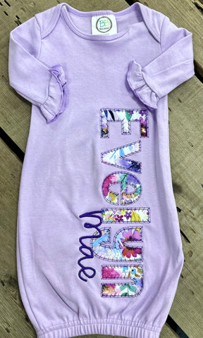 Evelyn Mae Baby Gown