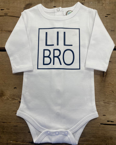 Lil Bro Long Sleeve Onesie