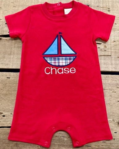 Chase Sailboat Romper