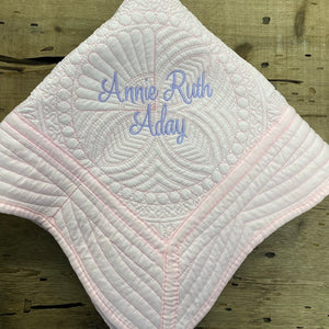 Annie Ruth Aday Baby Quilt