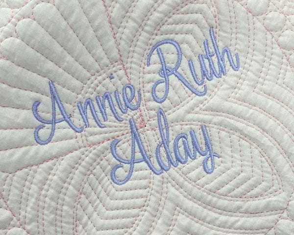 Annie Ruth Aday Baby Quilt