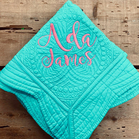 Ada James Baby Quilt