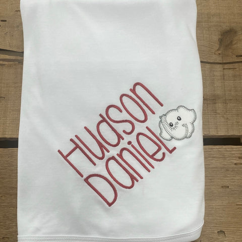 Hudson Daniel Elephant Baby Blanket