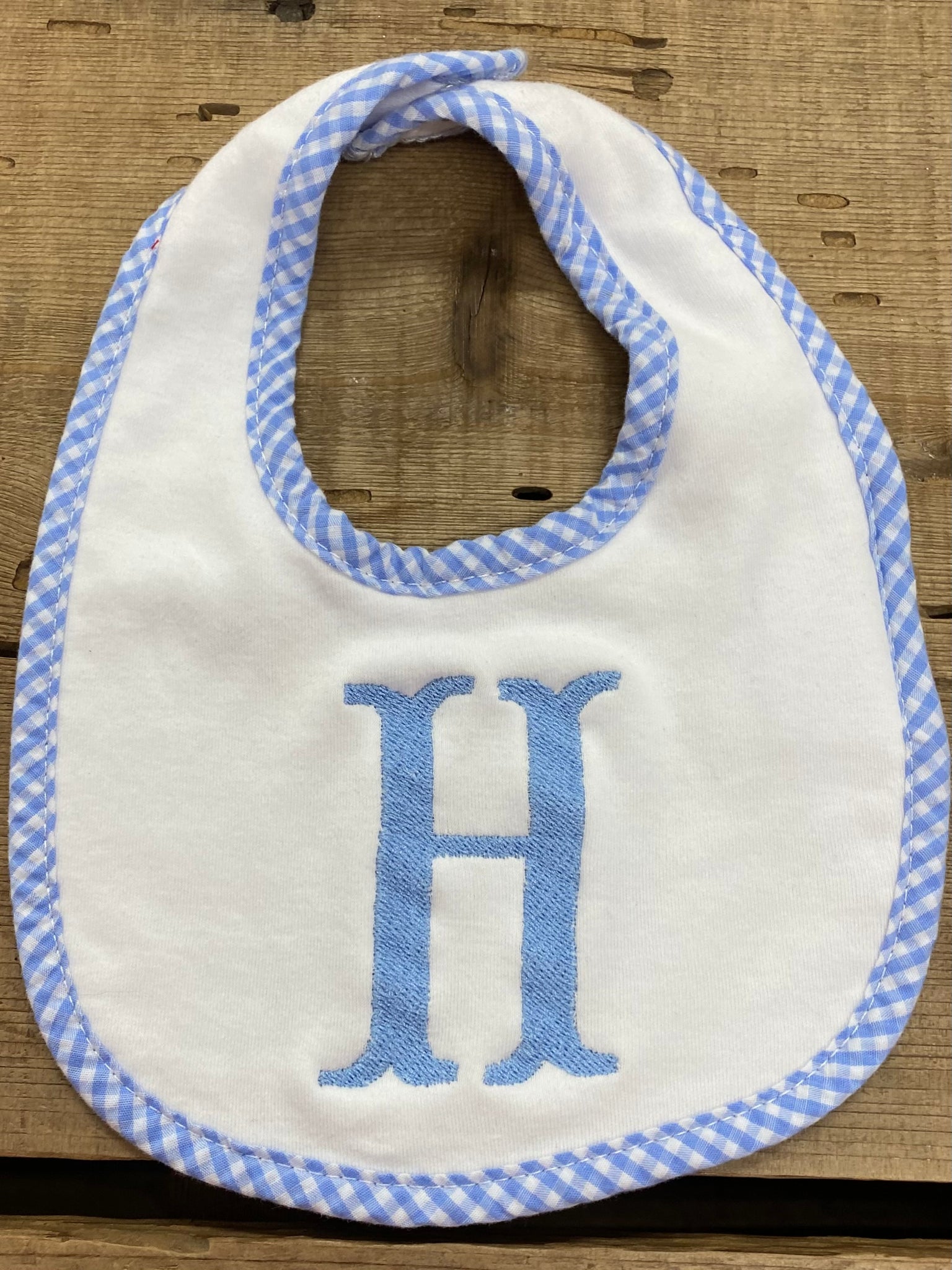 Initial Baby Bib