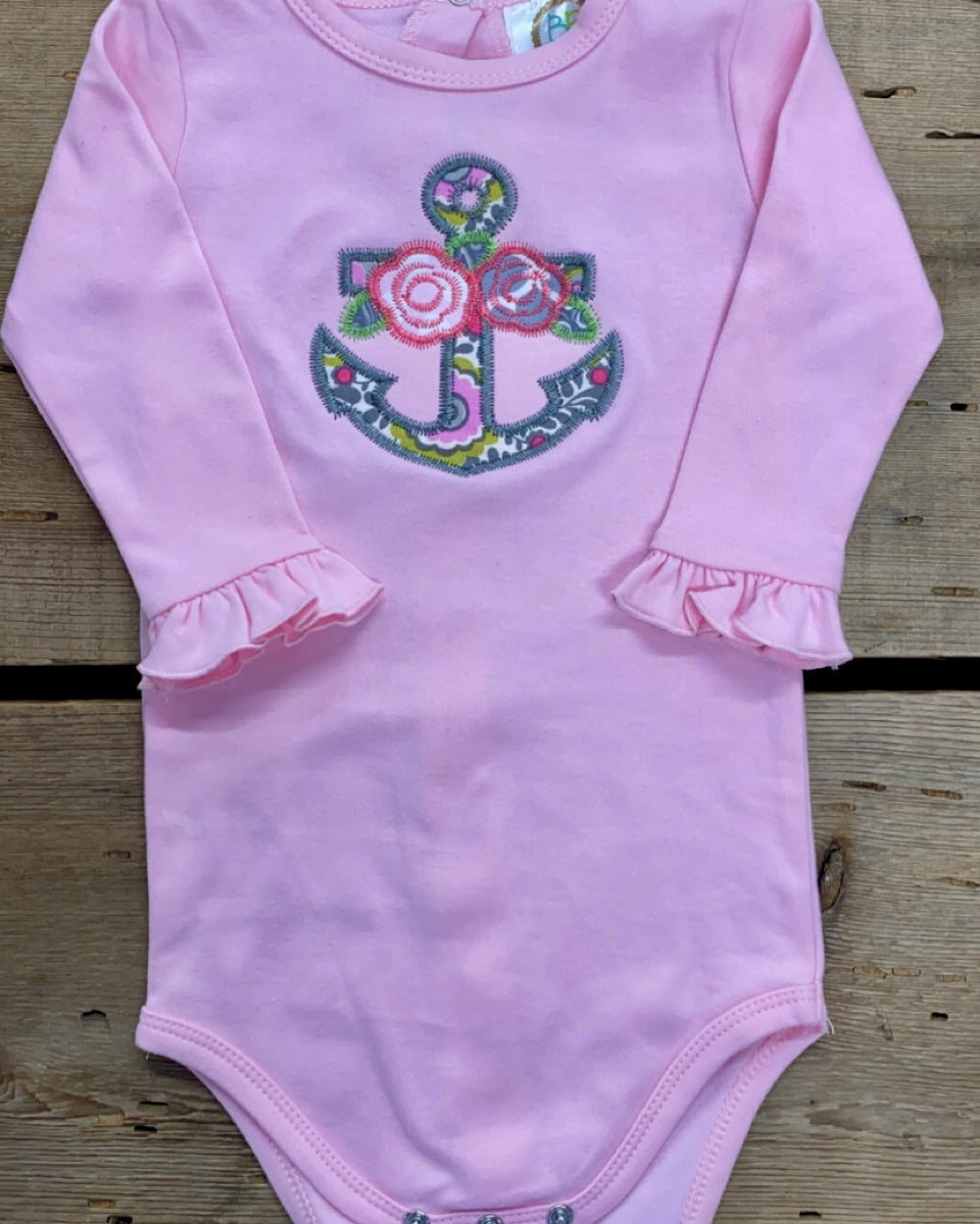 Anchor Long Sleeve Onesie