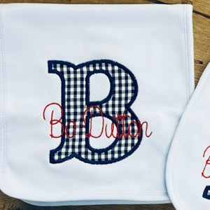 Bo-Dutton Baby Burp Cloth