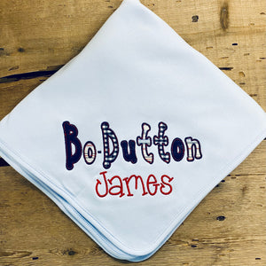 Bo-Dutton James Baby Blanket