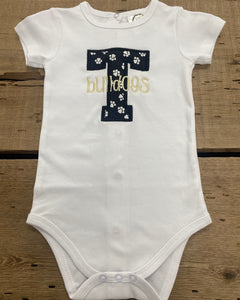 Bulldogs Onesie