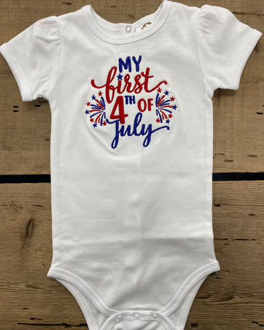 First 4th of July Onesie