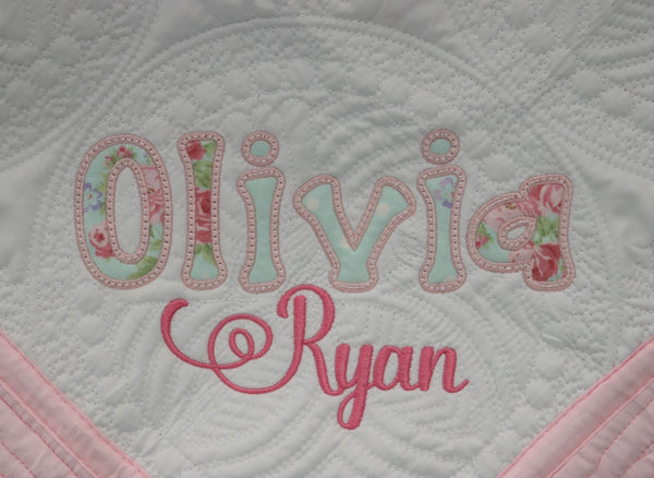 Olivia Ryan Baby Quilt