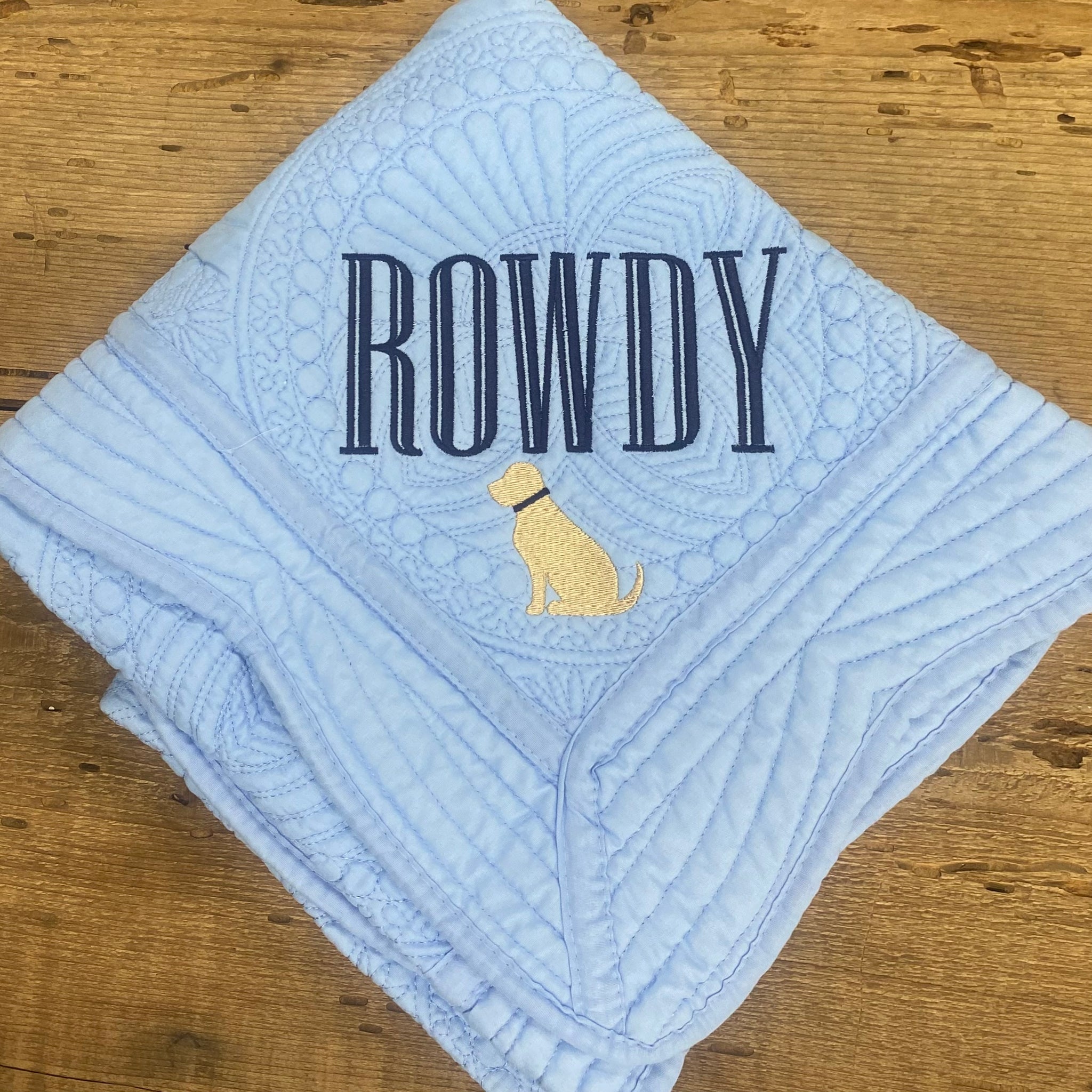 Rowdy Dog Baby Quilt