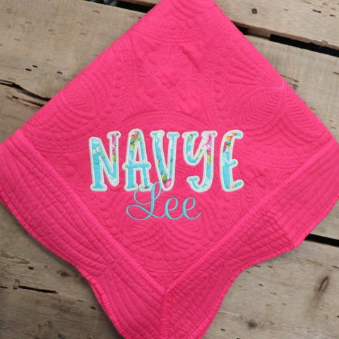 Navye Lee Baby Quilt