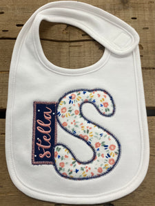 Stella Ruffle Baby Bib