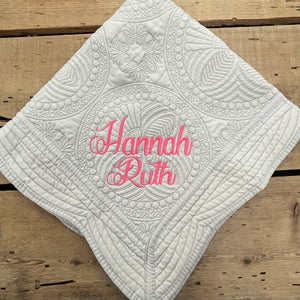 Hannah Ruth Baby Quilt