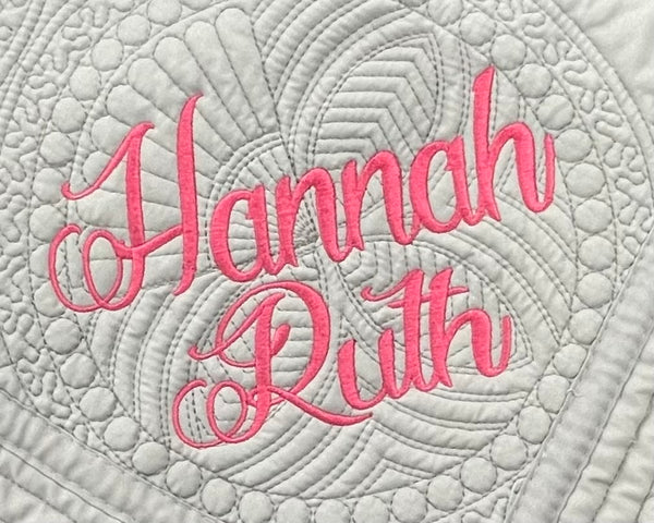 Hannah Ruth Baby Quilt