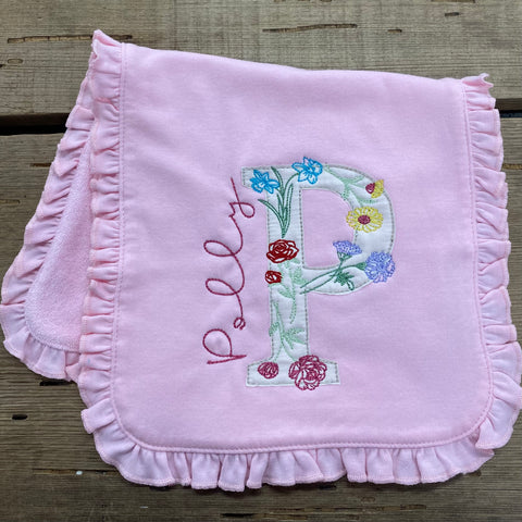 Polly Baby Burp Cloth