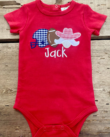 Jack Football Onesie