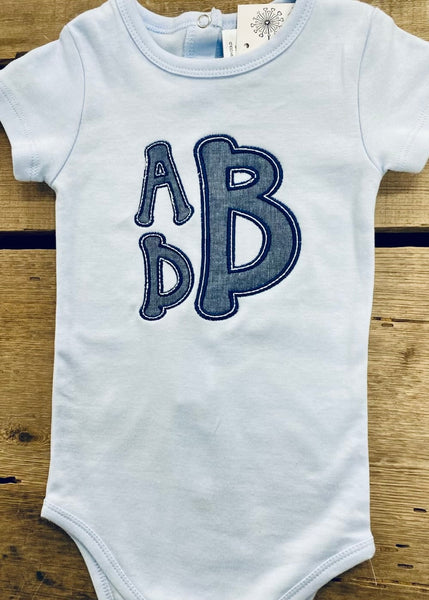 Monogram Onesie