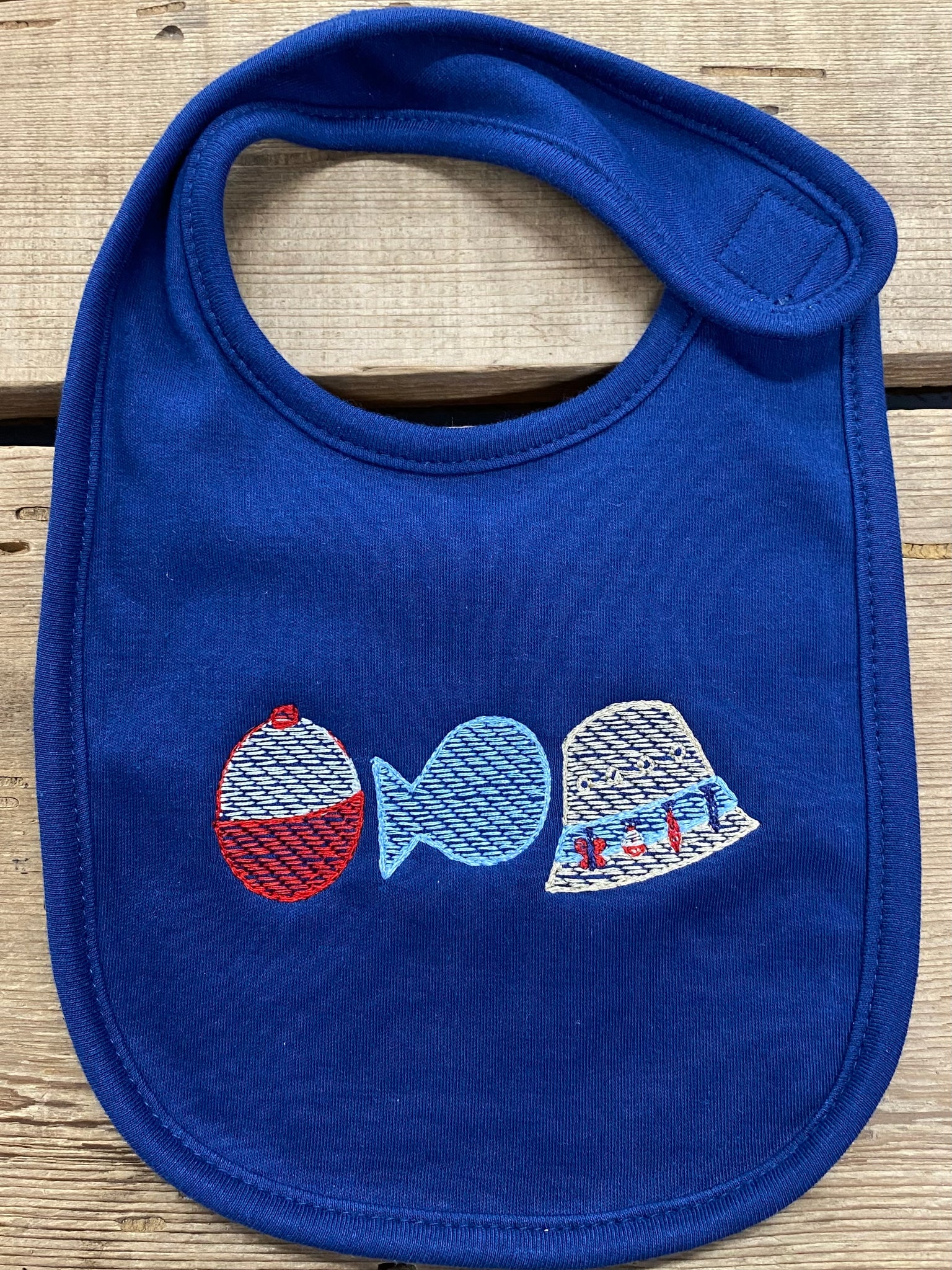 Fishing Baby Bib