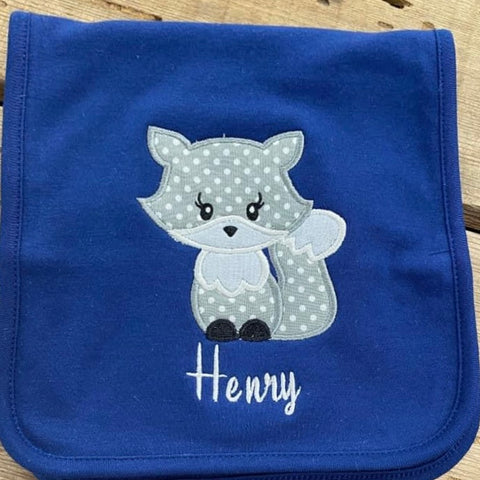 Henry Fox Baby Burp Cloth