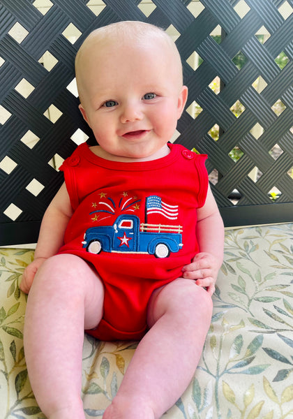 Patriotic Truck Bubble