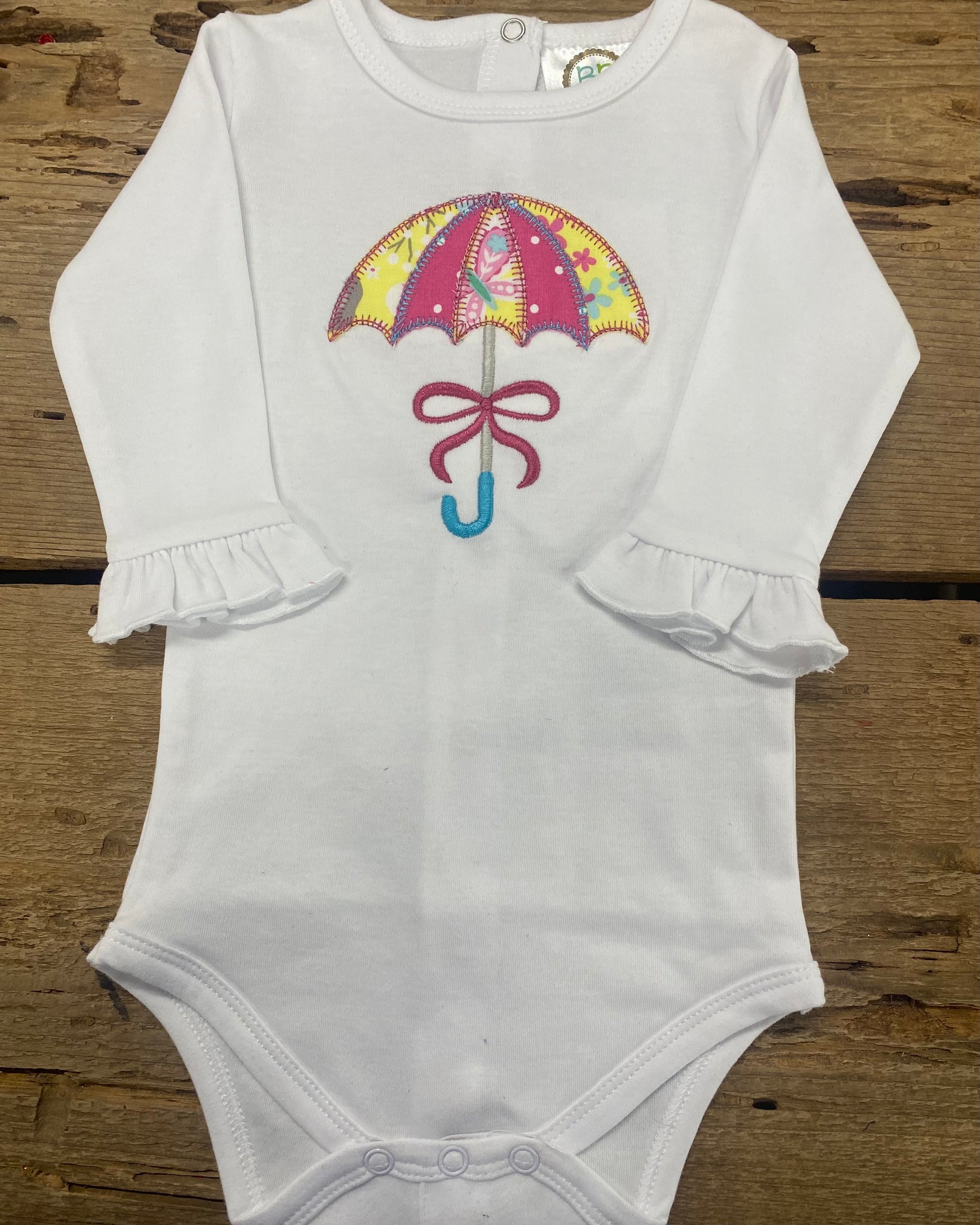 Umbrella Long Sleeve Onesie