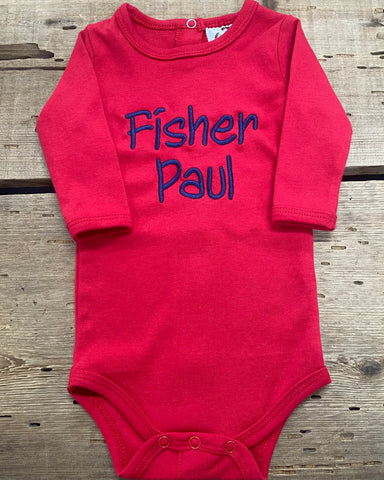 Fisher Paul Long Sleeve Onesie