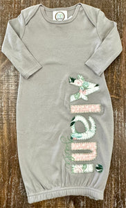 Alani Jade Baby Gown