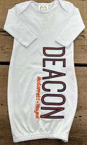 Deacon McGarrett-Wayne Baby Gown