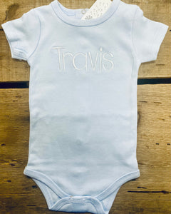 Travis Onesie