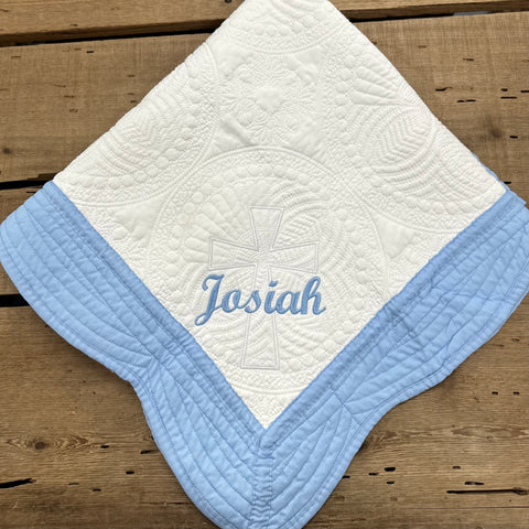 Josiah Cross Baby Quilt