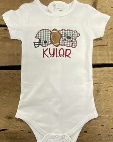 Kyler Football Onesie