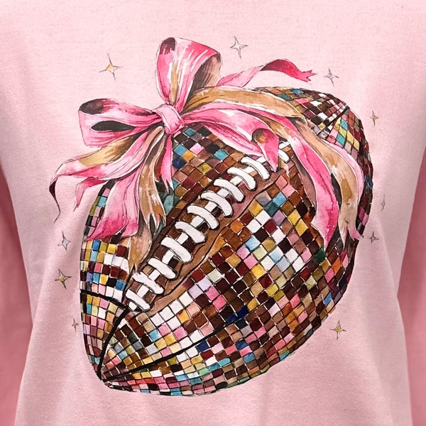 Bling Football Sweatshirt