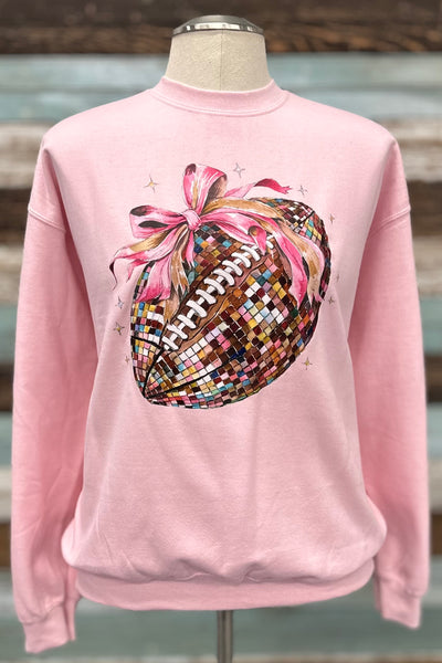 Bling Football Sweatshirt