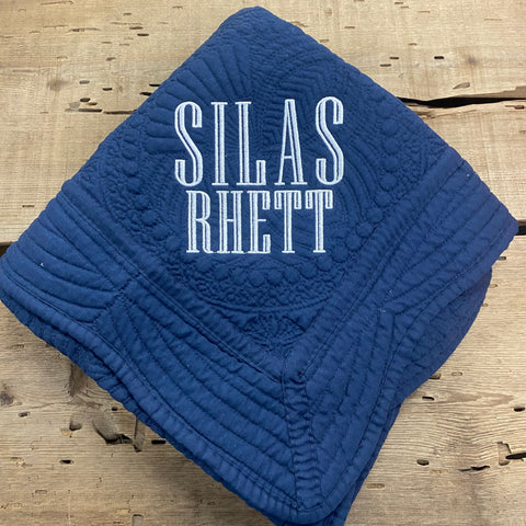 Silas Rhett Baby Quilt