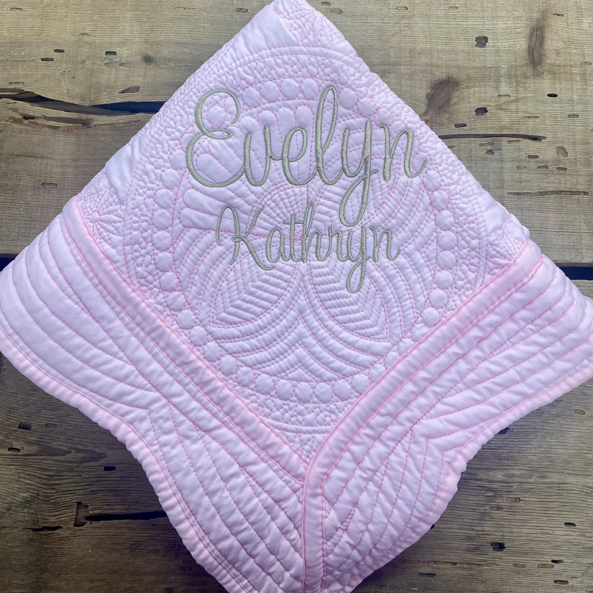 Evelyn Kathryn Baby Quilt