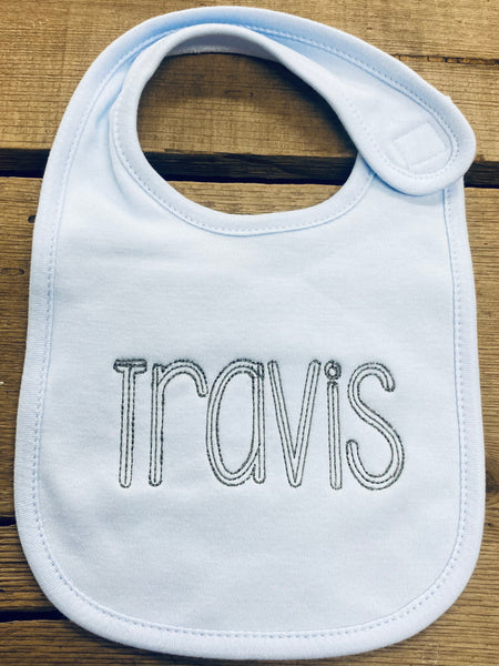 Travis Baby Bib