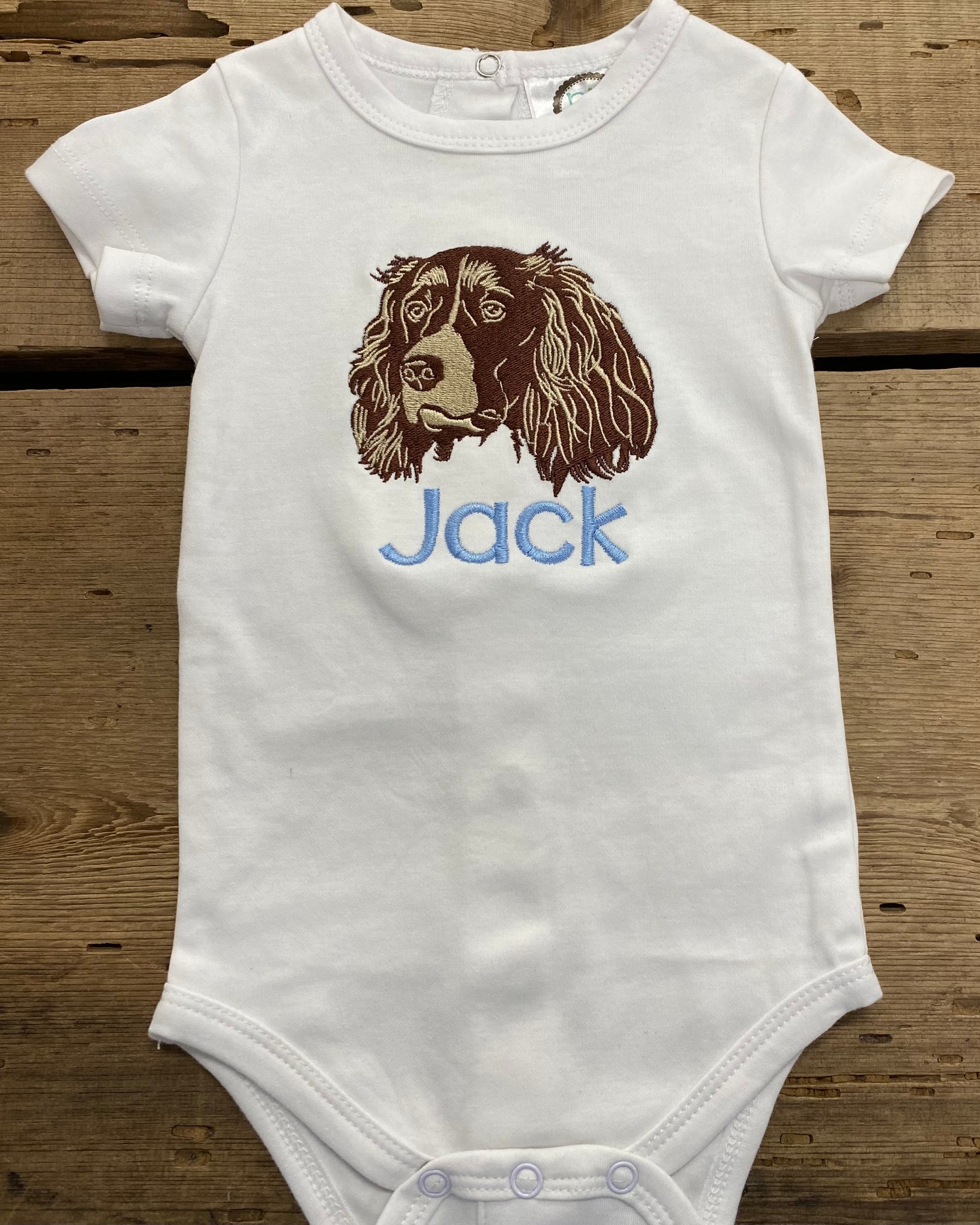 Jack Dog Onesie