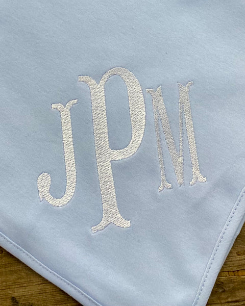 Monogram Baby Blanket