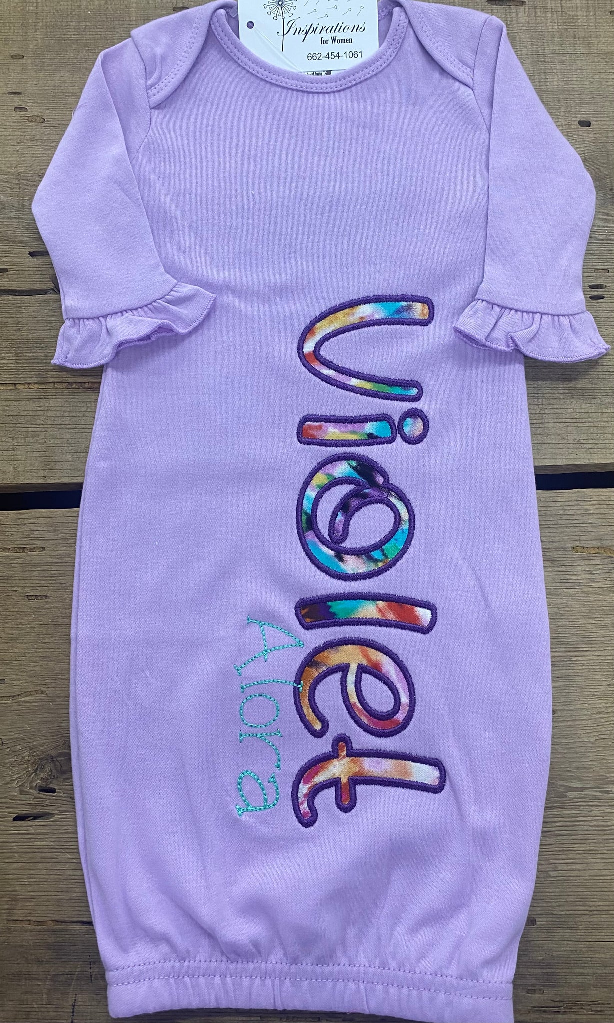 Violet Alora Baby Gown