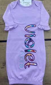 Violet Alora Baby Gown