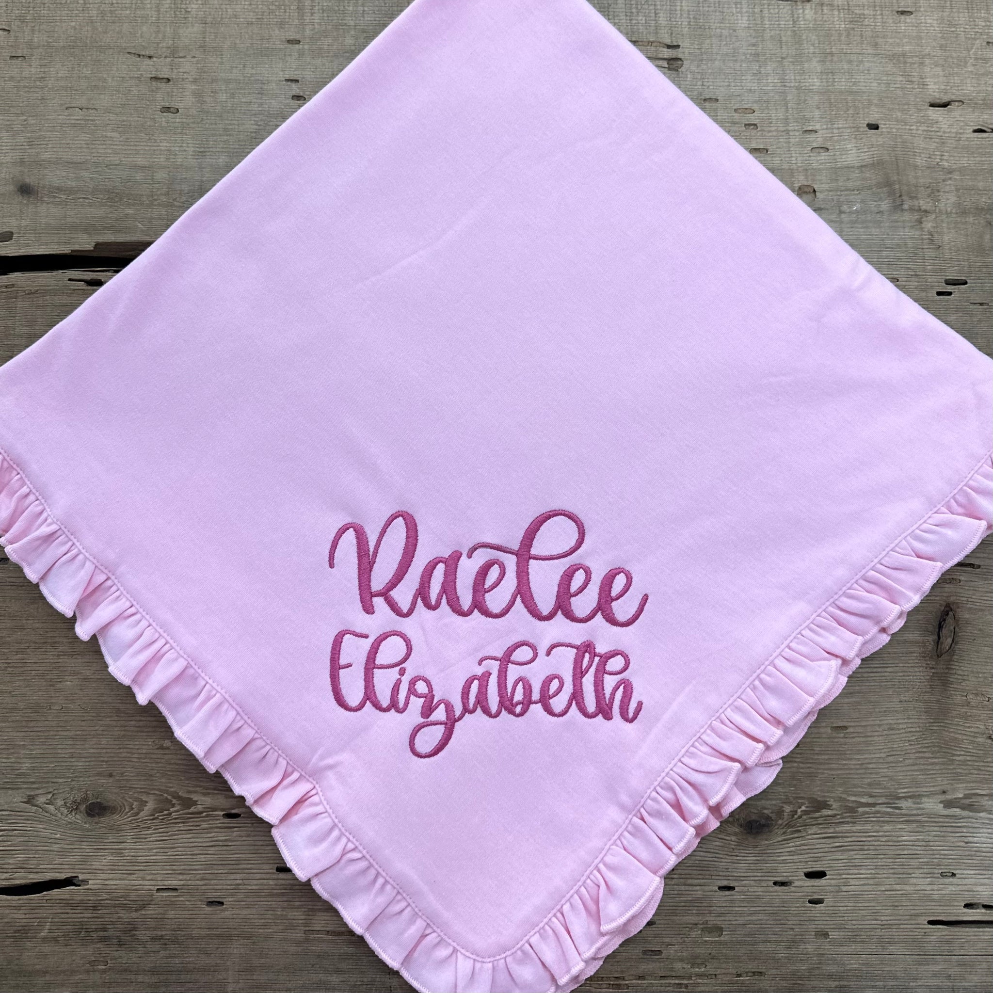 Raelee Elizabeth Baby Blanket