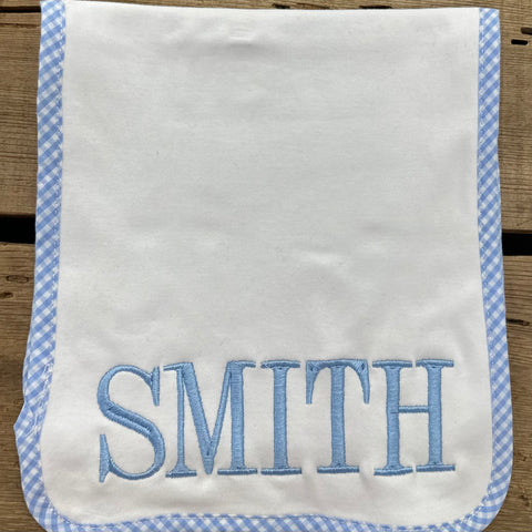 Smith Baby Burp Cloth