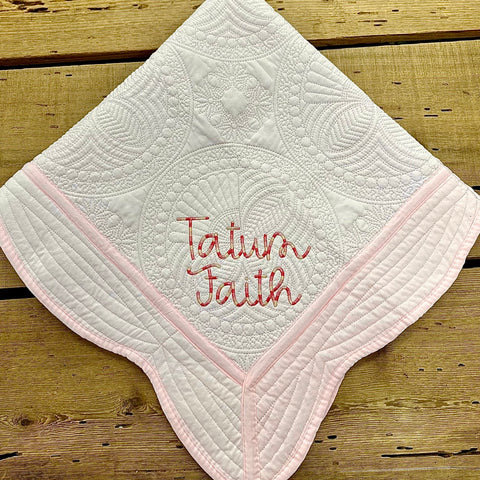 Tatum Faith Baby Quilt