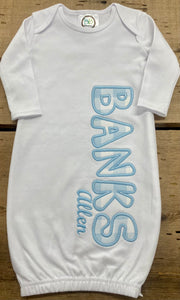 Banks Allen Baby Gown