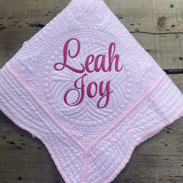 Leah Joy Baby Quilt