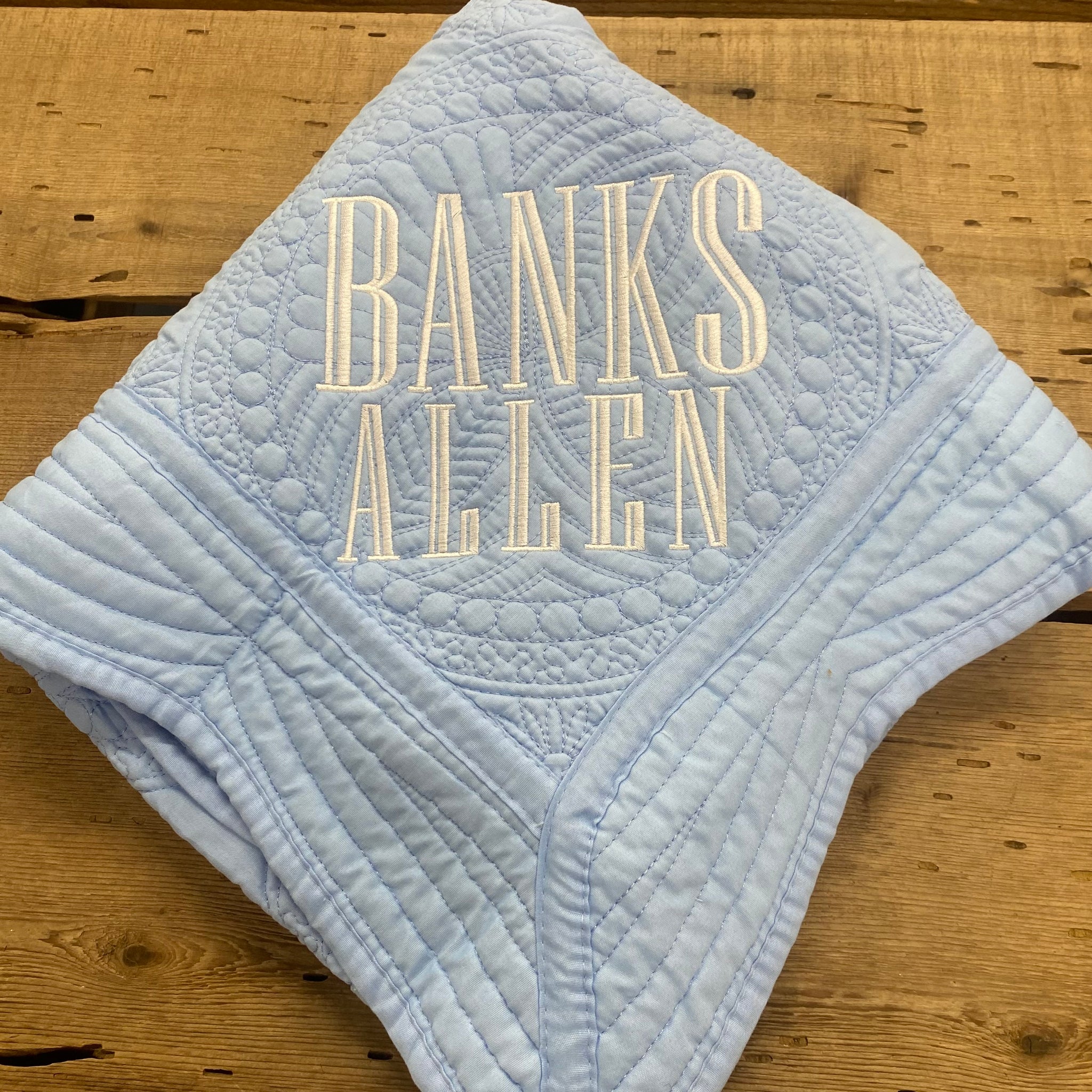 Banks Allen Baby Quilt